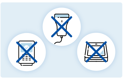 端末不要だから、端末料金も管理コストも不要